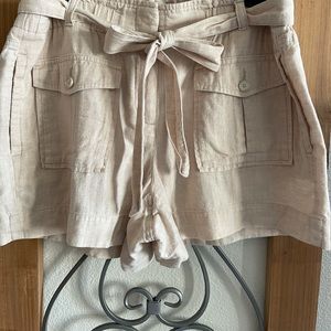 Ann Taylor Loft Paperbag Cargo Shorts
